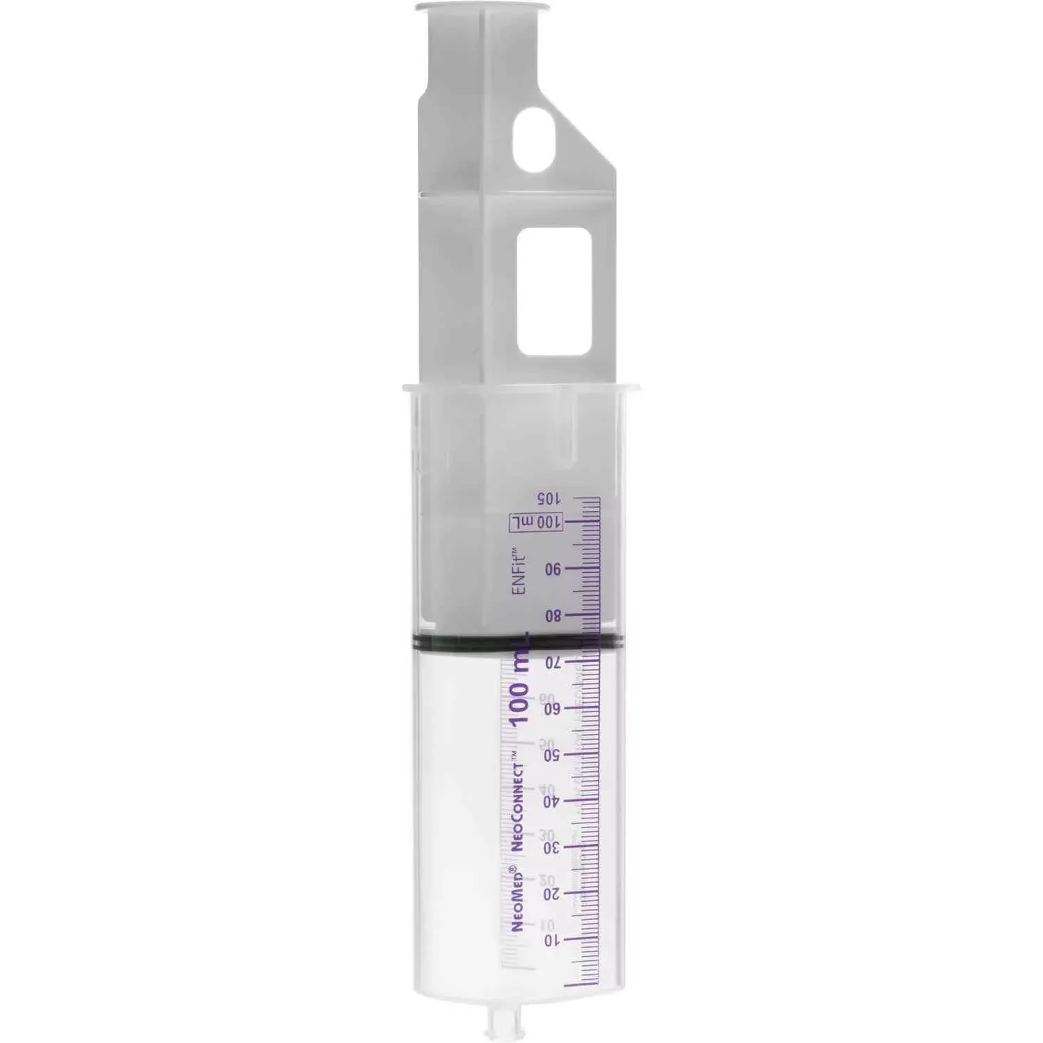 100 mL ENFit GPro Syringe Purple Sterile (Pack of 40)