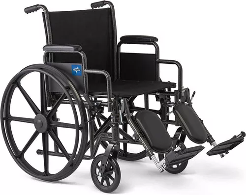 18" Wide Seat, Lightweight Leg Elevating Manual Wheelchair