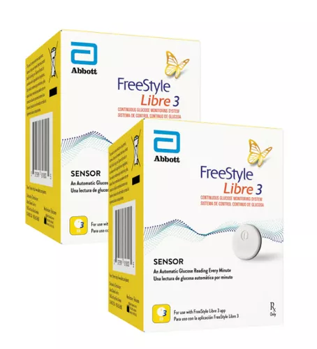 2 Pack - FreeStyle Libre 3 (14 Day Sensor) - 1 month supply Autoship