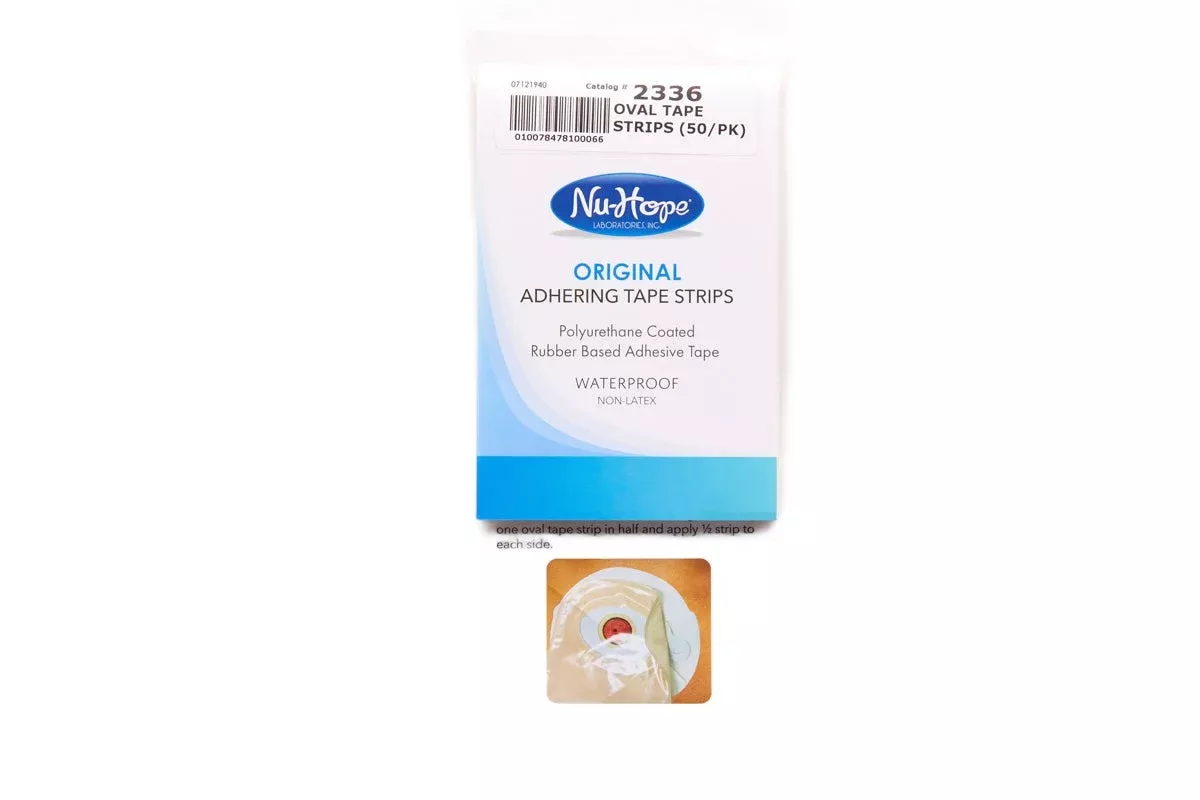 2336 Adhering Tape Strips For Oval Pouches