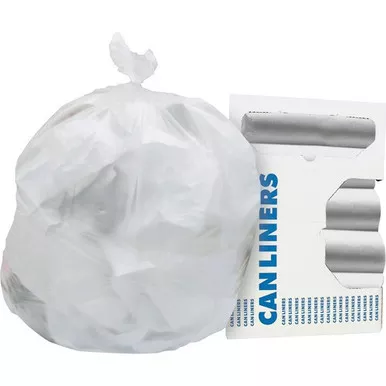 30 x 36" Natural Liners, 20-30 gal., 8 micron, 500/case