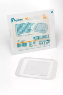 3M 3588 Tegaderm Transparent Dressing with Absorbent Pad - 6" x 6", One dressing