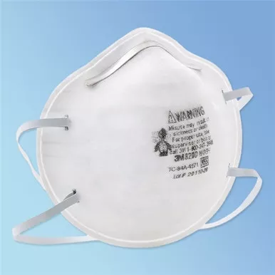 3M 8200 N95 Dust Respirator, 20/box