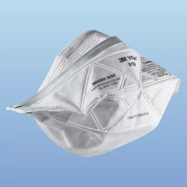3M 9105 VFlex Flatfold N95 Particulate Respirator, 50/box