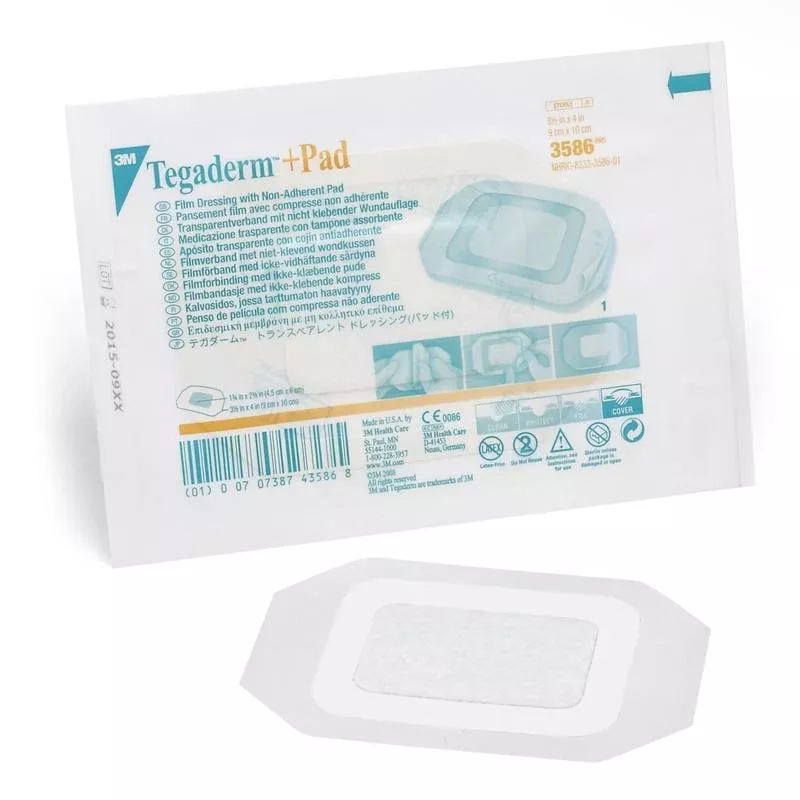 3M™ Tegaderm™ Plus Pad Transparent Dressing