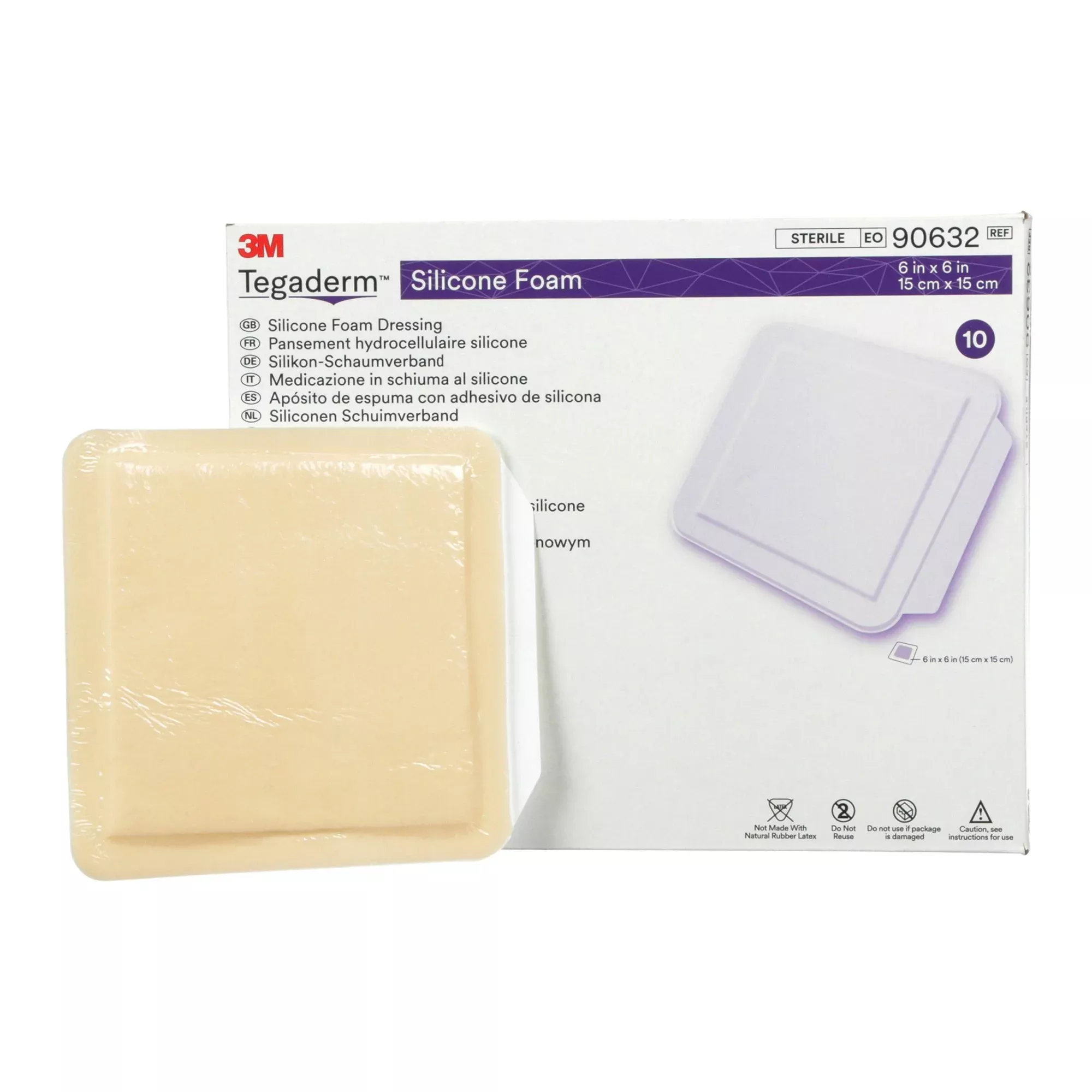 3M™ Tegaderm™ Silicone Dressings Face Foam Dressing