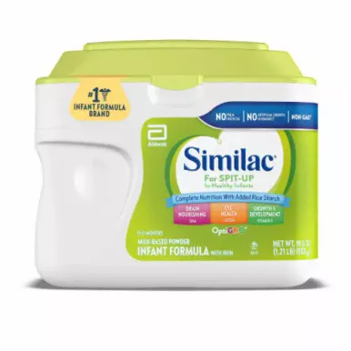 Abbott 68086 - Similac Sensitive For Spit Up, Powder, 19.5 oz.