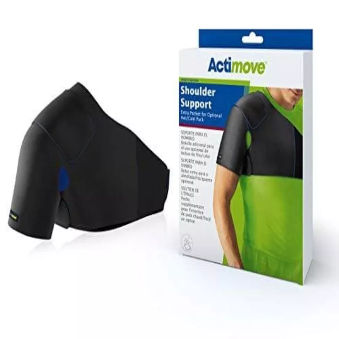 Actimove Shoulder Support Extra Pocket for Optional Hot/Cold Pack - Blowout