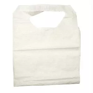 Adult Lap Bibs With Tie-on, 16" X 33"- Case of 300