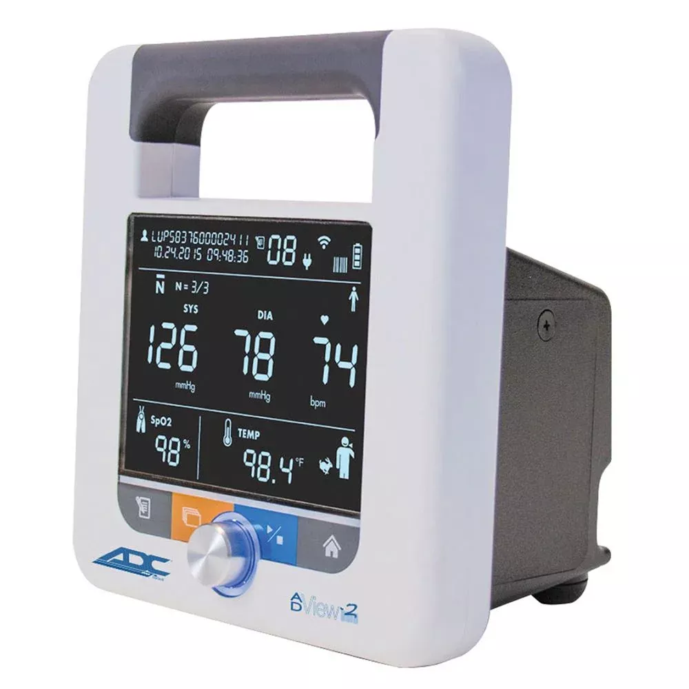 ADView 2 Modular Diagnostic Stations Temp w/Oral/Auxiliary Probe - 939285
