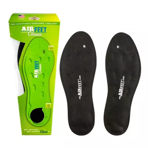 Airfeet Classic Black Insoles, Size 1l, Pair- 1 Each