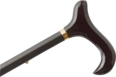 Alex 10521 - Travel Folding Cane with Slim Line Handle, Black