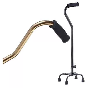 Alex MP51002 - Small Base Quad Cane, Bronze