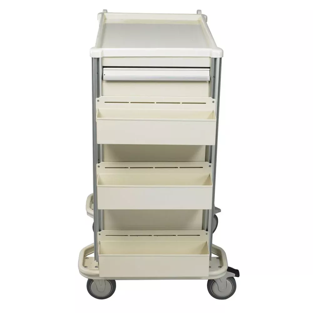 AliMed Cart Accessory, Adjustable Storage Tray 3 Adjustable Storage Trays, Select Series - 938435