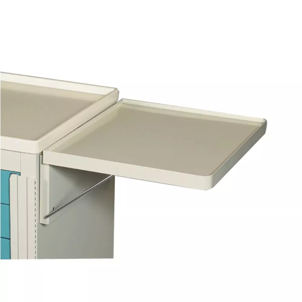 AliMed Cart Accessory, Collapsible Side Shelf Collapsible Side Shelf - 935975