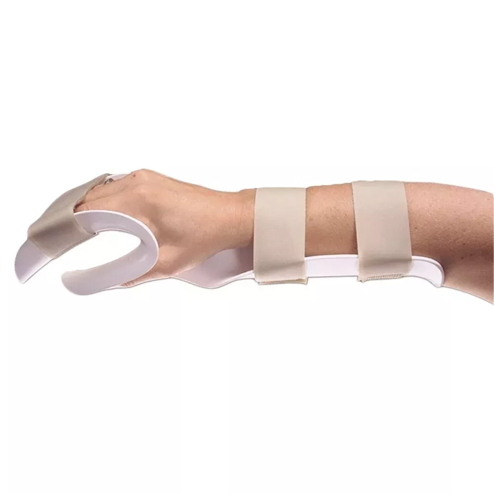 AliMed Deluxe Functional Position Splint Deluxe Functional Position Splint w/AliFleece Liner, Left, Medium - 510491/NA/LM