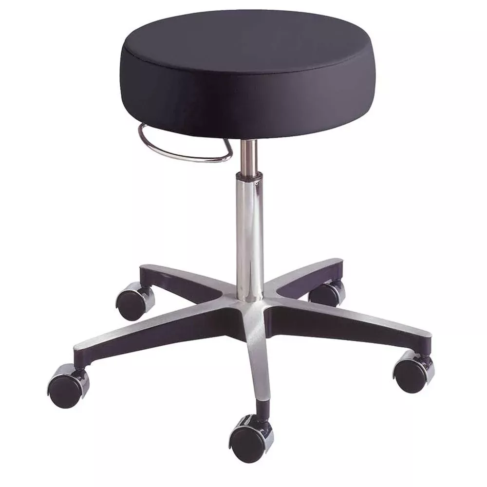 AliMed Deluxe Pneumatic Stool Pneumatic Stool, Desert Rose - 73042/DEROSE/NA