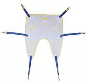 Alimed Single Patient Split Leg Sling Without Head Support MediuMCK-140 to 200 lbs. Weight Capacity - Case of 10 - 70130-CS