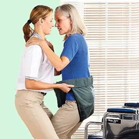 Alimed Transfer Sling Mary's Aide Hook and Loop Closures One Size Fits Most 250 lbs. Weight Capacity - Each - 712354-EA