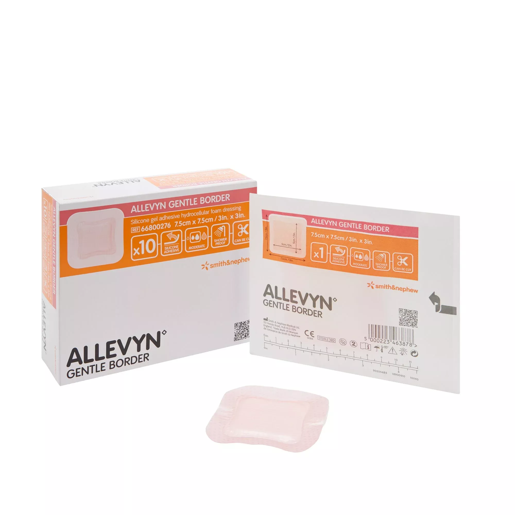Allevyn Gentle Border Silicone Dressings Foam Dressing