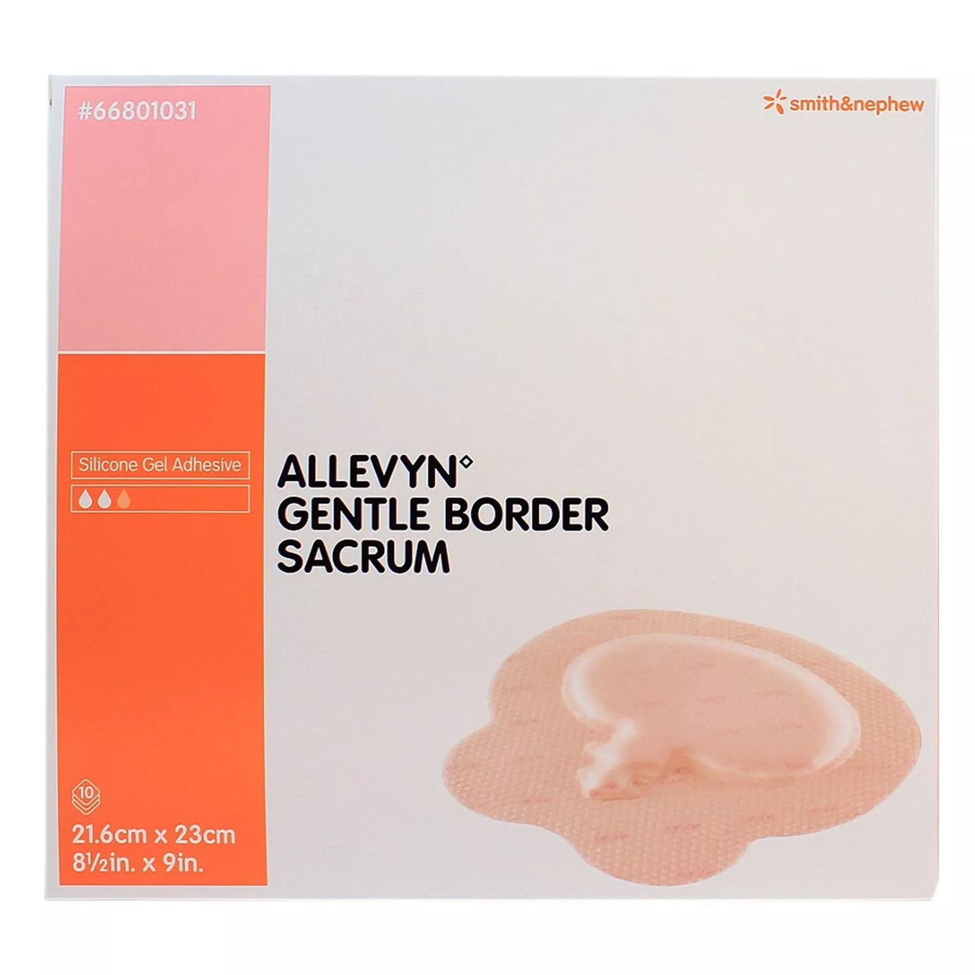 Allevyn Gentle Border Silicone Dressings Gel Adhesive
