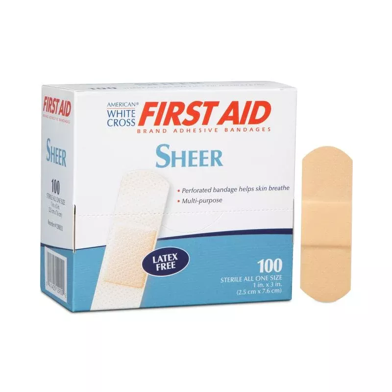 American White Cross Adhesive Strip