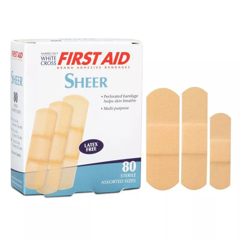 American White Cross First Aid Adhesive Strip Bandage