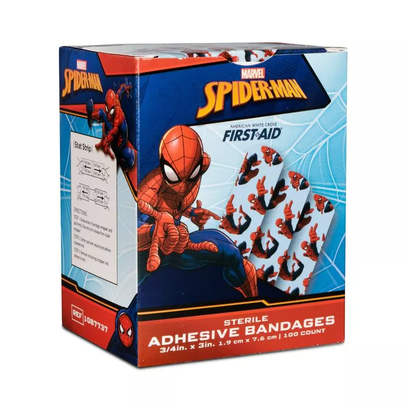 American White Cross Stat Strip Adhesive Strip