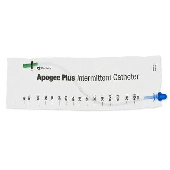Apogee Plus Intermittent Catheter 10 Fr 16"" 1500 Ml- 1 Each