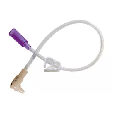 Applied Medical Tech 8-1221-ISOSAF - 12" Right Angle Single Enfit Medication Set With Cap