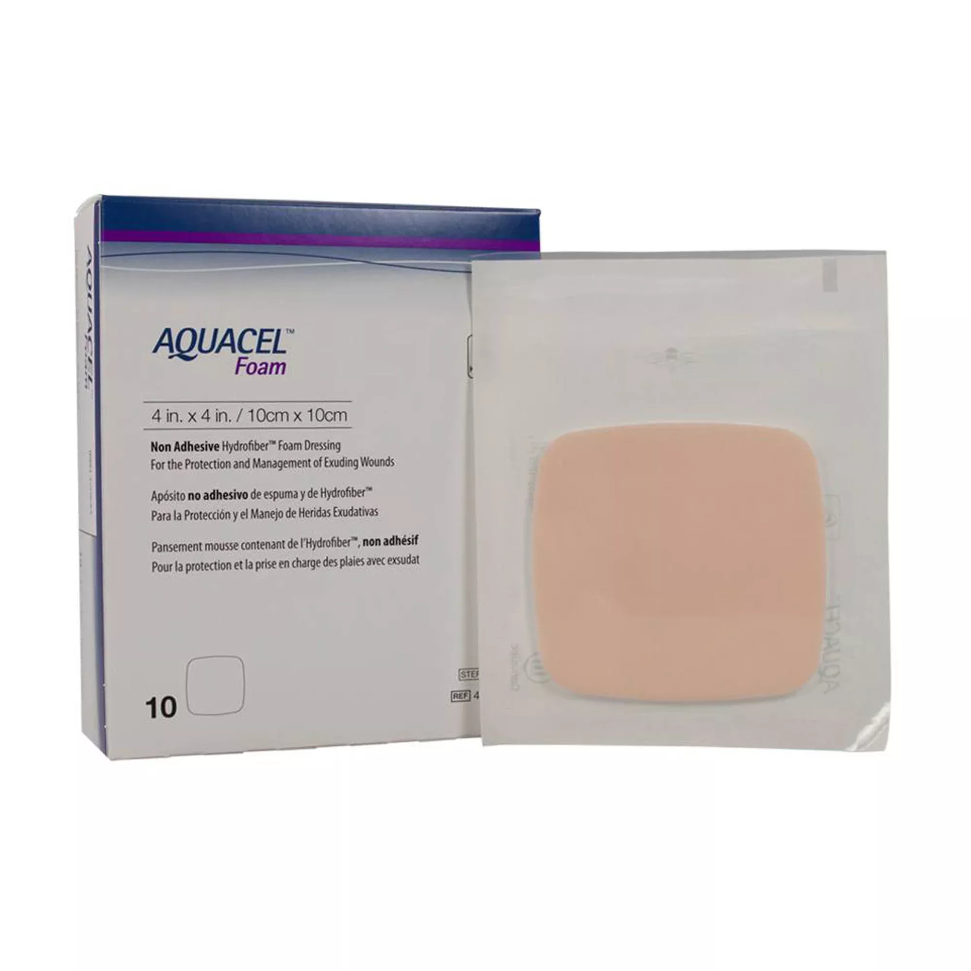 Aquacel Nonadhesive without Border Foam Dressing