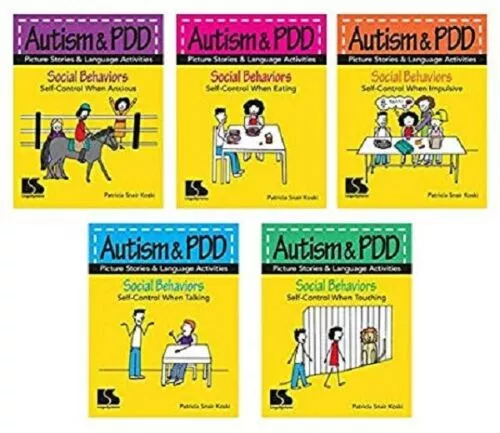 Autism & PDD Picture Stories & Language Activities Social Behaviors: 5-Program Set Patricia Snair Koski