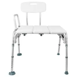 Bath Transfer Bench - Vive Health LVA1041 - REVERSIBLE - 300-lb