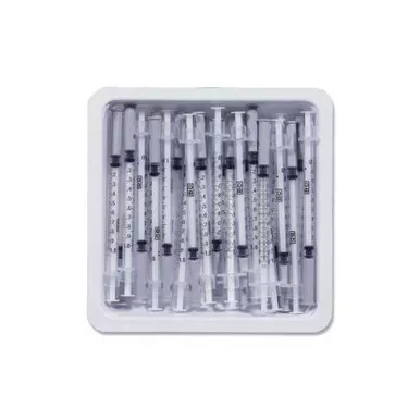 BD 303344 - Syringe 1mL S/T with Needle, 27 x3/8 IB