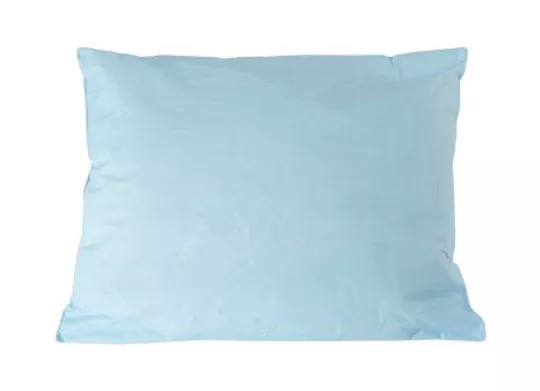 Bed Pillow McKesson 20 X 26 Inch Blue Reusable
