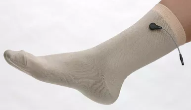 Biomedical GAR122 - BioKnit Conductive Fabric Sock, Universal Fit