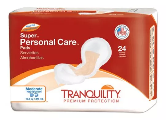 Bladder Control Pad Tranquility Personal Care 5-1/2 X 10-1/2 Inch Heavy Abs