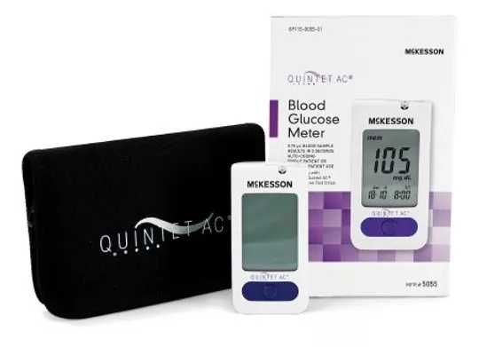 Blood Glucose Meter QUINTET AC 5 Second Results ,No Coding Required