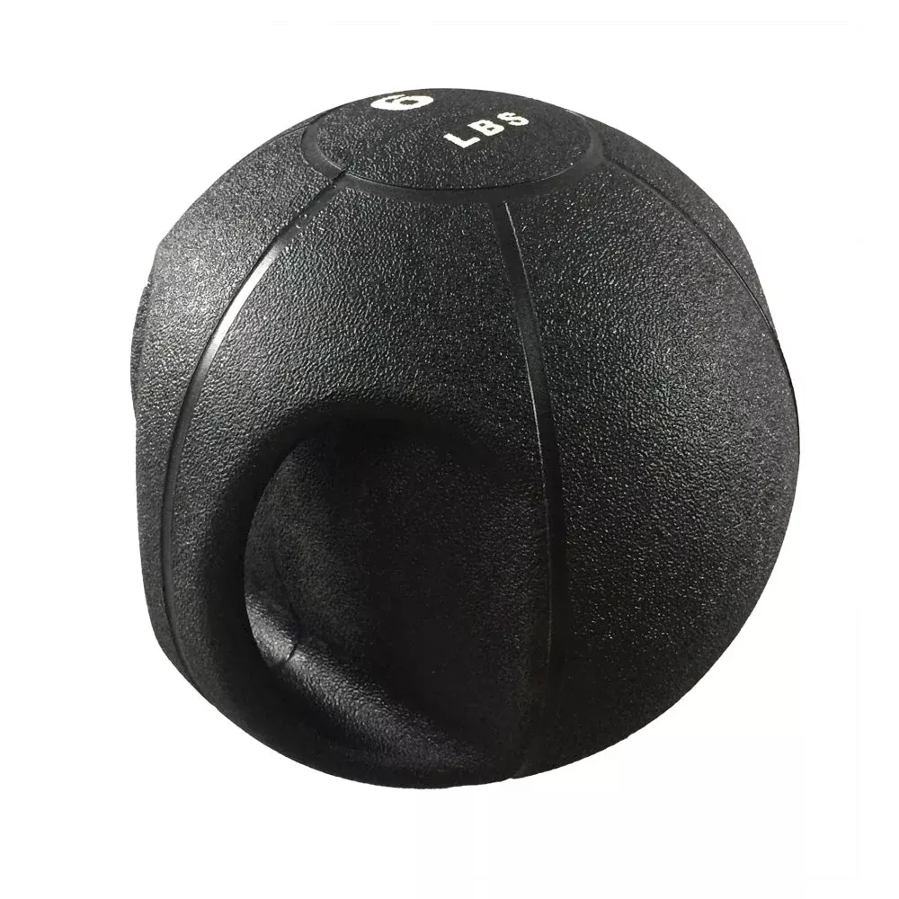 Body Sport Double Grip Medicine Ball - Black