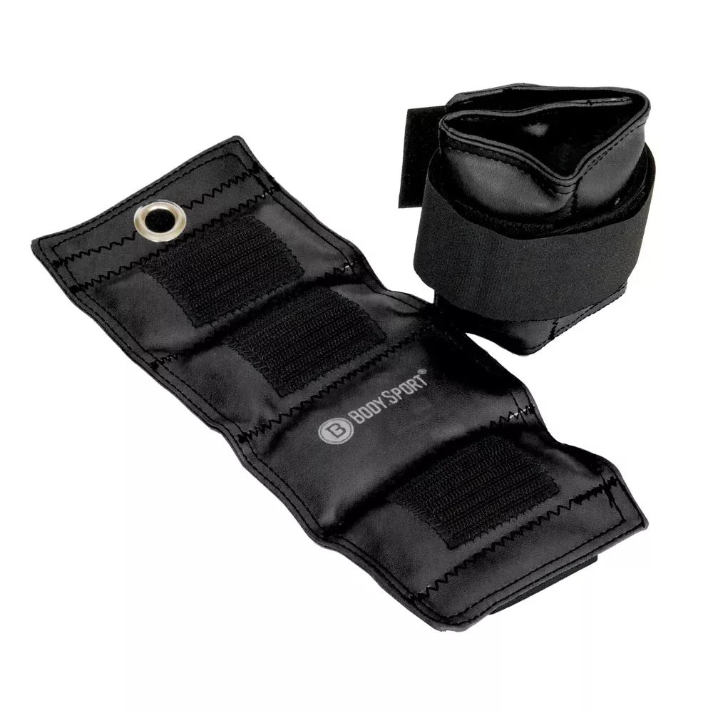 Body Sport Wrist & Ankle Cuff Weights- Black
