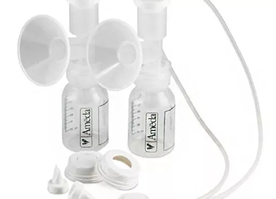 Breast Milk Collection System Ameda HygieniKit For Ameda Breast Pumps