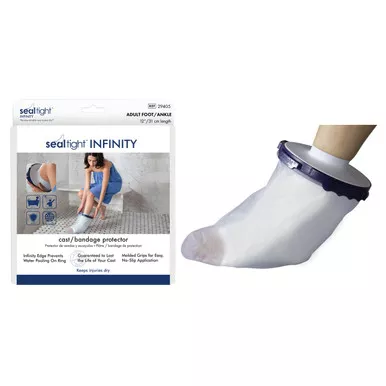 Brownmed 29405 - Seal-Tight Infinity Cast Protector Adult Foot/Ankle