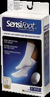 BSN 110854 - SensiFoot Crew Length Mild Compression Diabetic Sock X-Large, Black