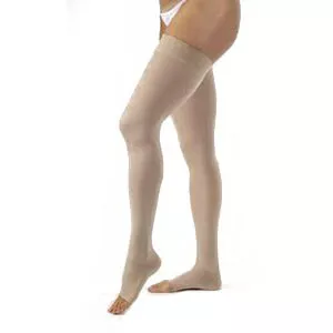 BSN 115276 - Thigh High, Opaque, 20-30, Large, Silky Beige