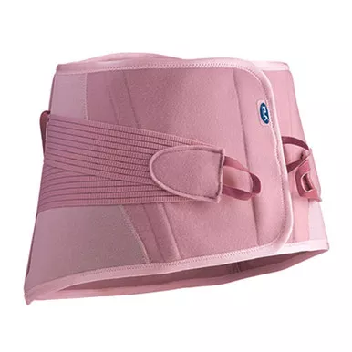 BSN 7279101 - Pro-Lite Lumbar Support with Rigid Panel for Women, Medium, Rose