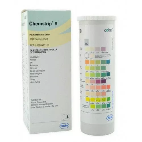 Btl/100 Chemstrip 9 Urine Test Strip