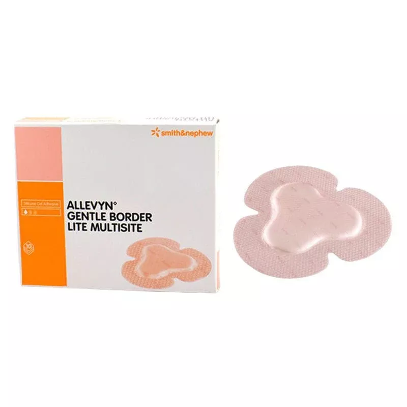 BX/10 - ALLEVYN Gentle Border Multisite Silicone Gel Adhesive Hydrocellular DressingManufacturer #: 66800959