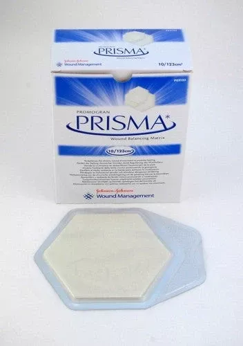 Bx/10 Promogran Prismaâ Wound Balancing Matrix 123Cm2