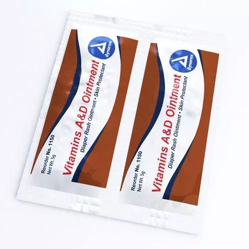 BX/144 - Vitamin A and D Ointment, 5 g PacketManufacturer #: 1150