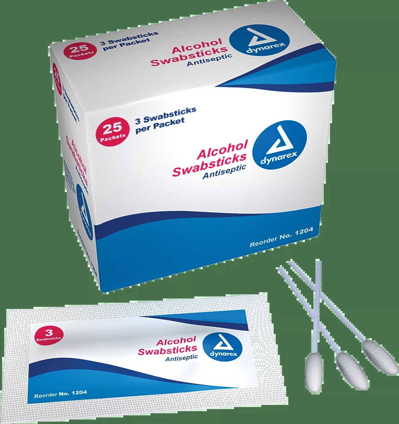 BX/25 - Alcohol Swabstick, 3 PackManufacturer #: 1204